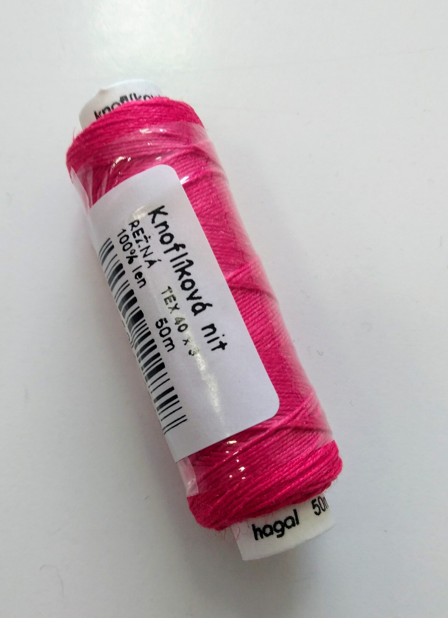 Lněné (knoflíkové, režné) nitě - Obrázek 4